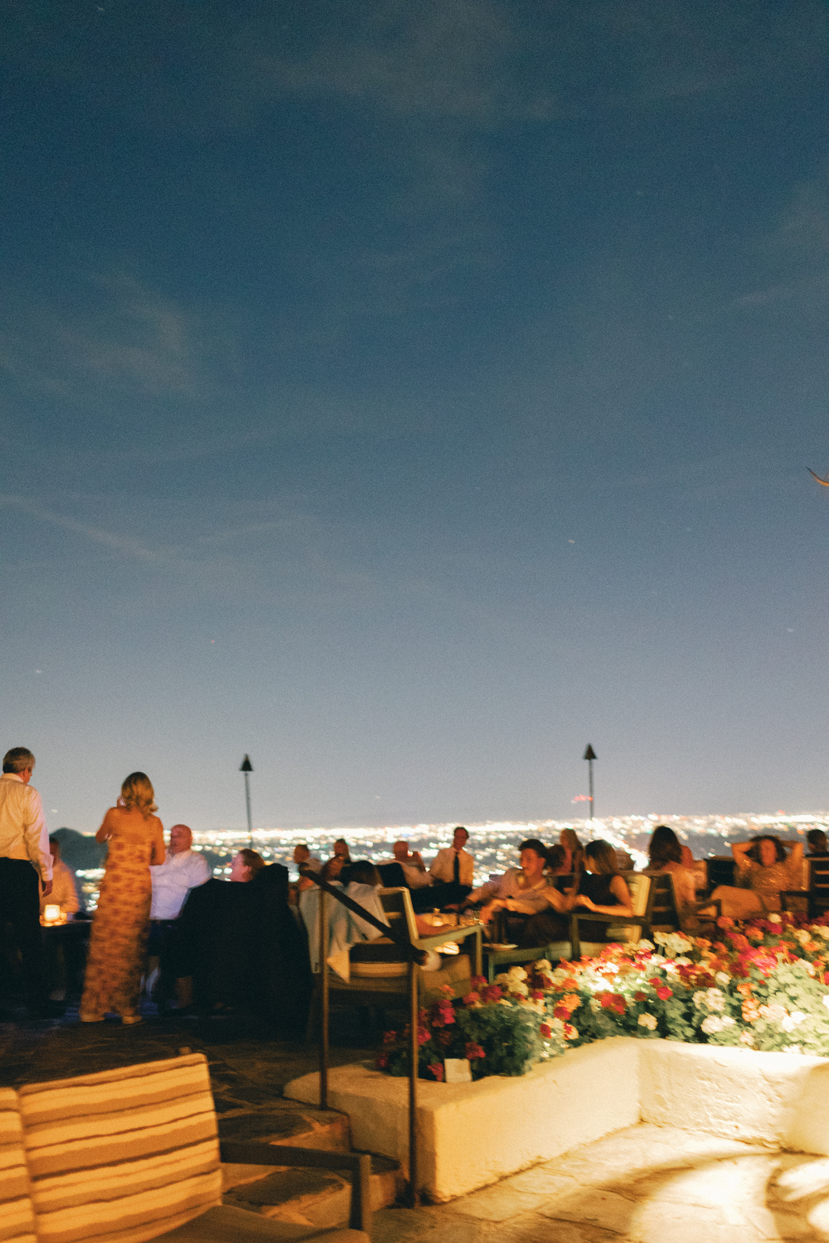 Outside patio lingering