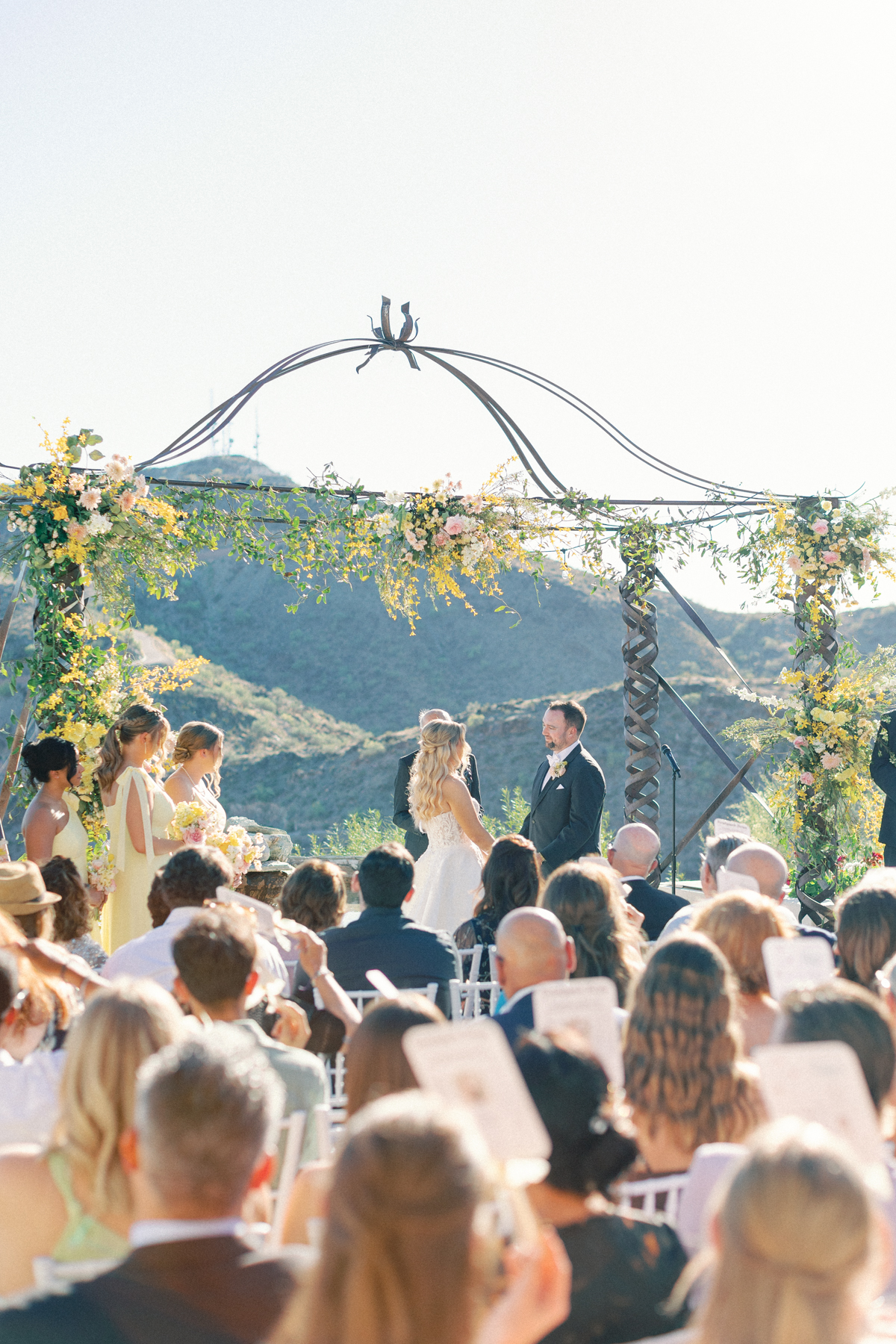 Ceremony far away shot
